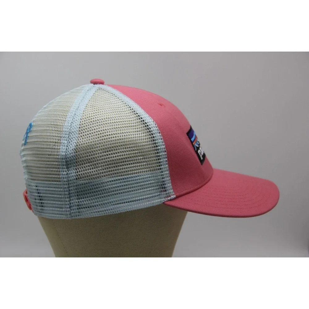 Patagonia Trucker Hat Women One Size OSFM Pink Mesh Snapback Logo Cap GOPCORE